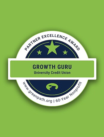Greenpath Growth Guru Award Badge