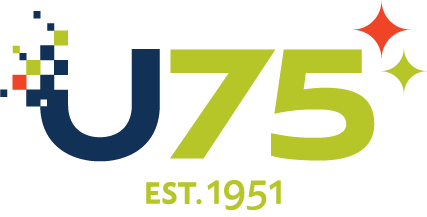UCU's 75th Anniversary Logo