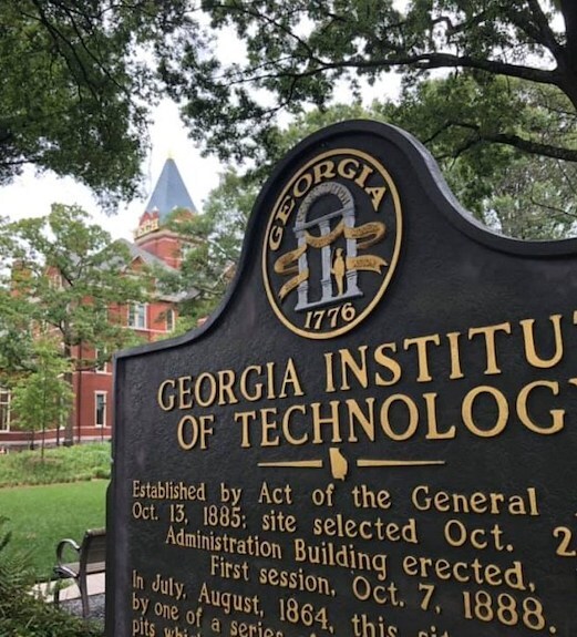 A view of the Georgia Tech campus