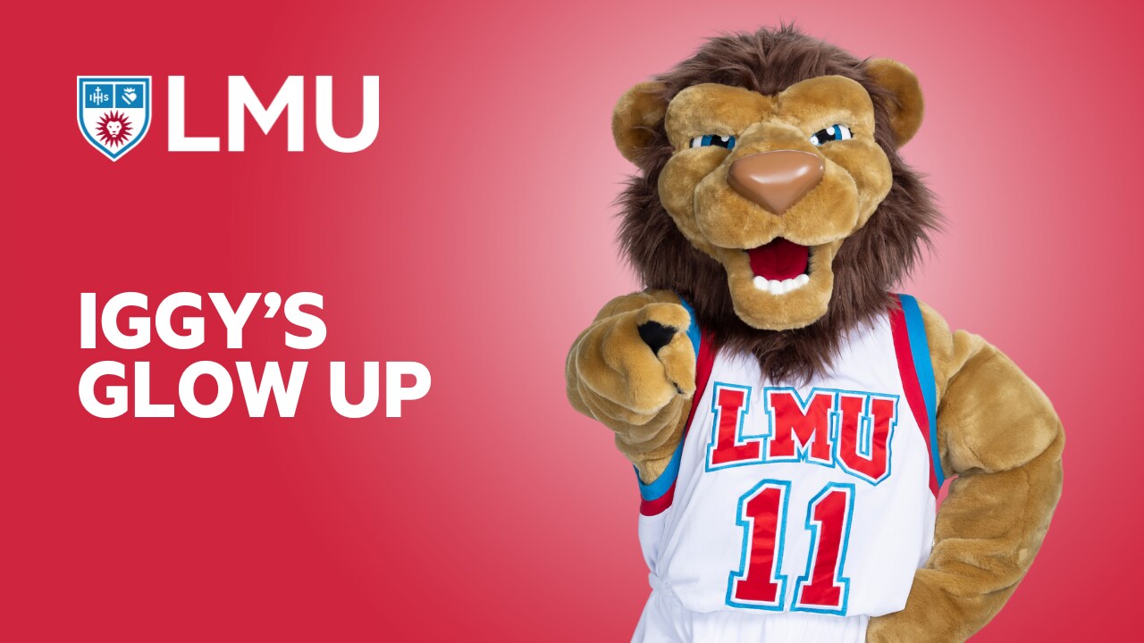 LMU Lion mascot