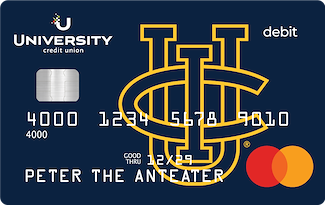 Official Anteater Debit Card