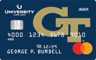 University Credit Union GT Debit Card