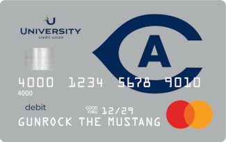 University Credit Union - University of California Aggies Debit Card